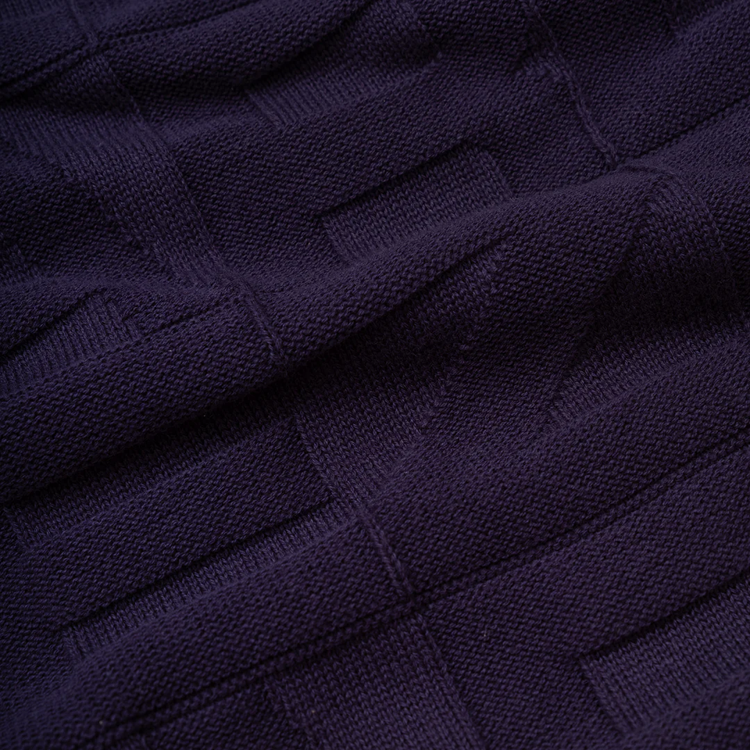 Block Crew Knit Midnight - Image 7