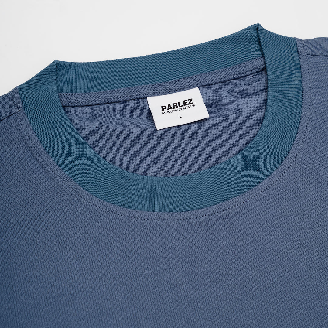 Boca T-Shirt China Blue - Image 6