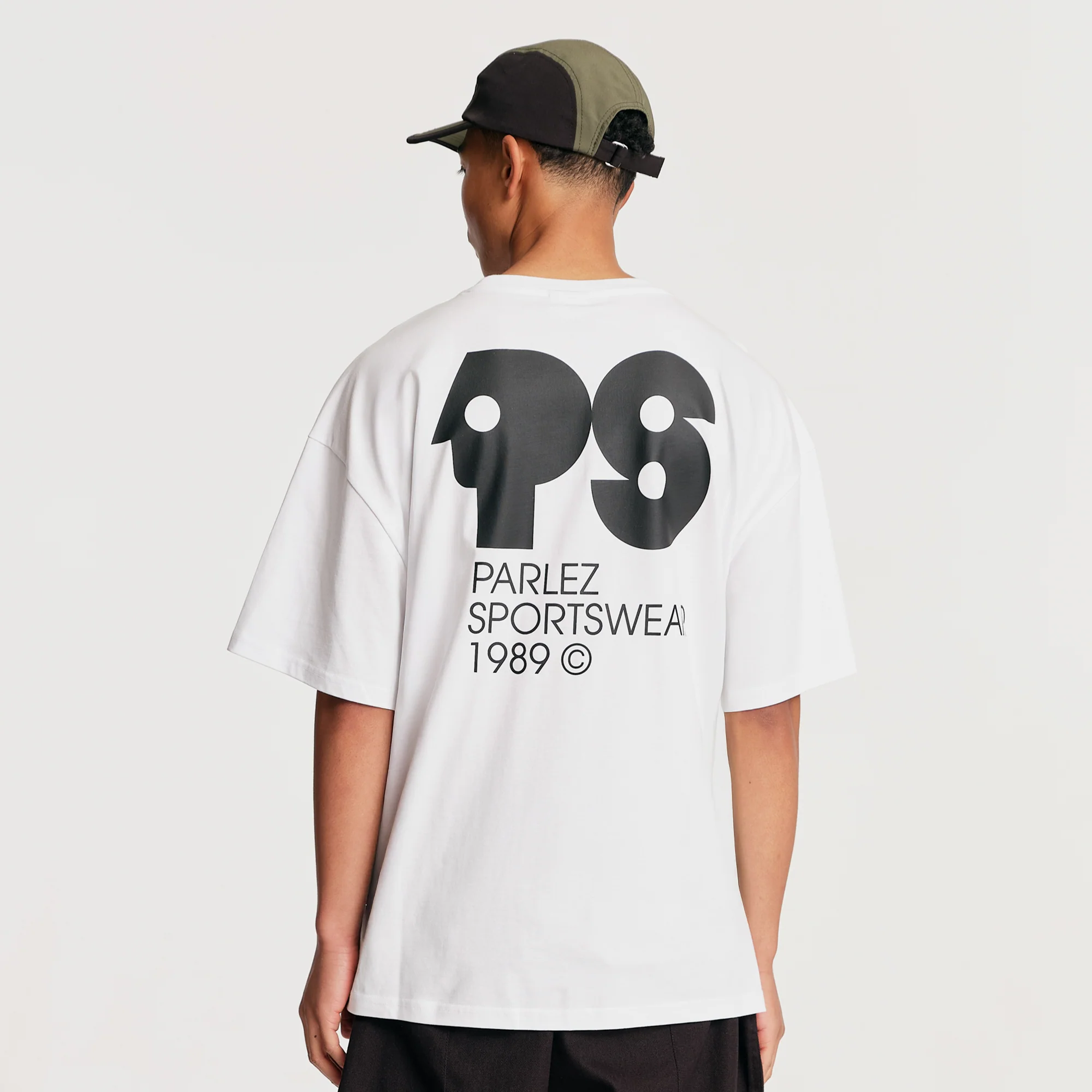 Broadcast Oversized T-Shirt White - Image 3