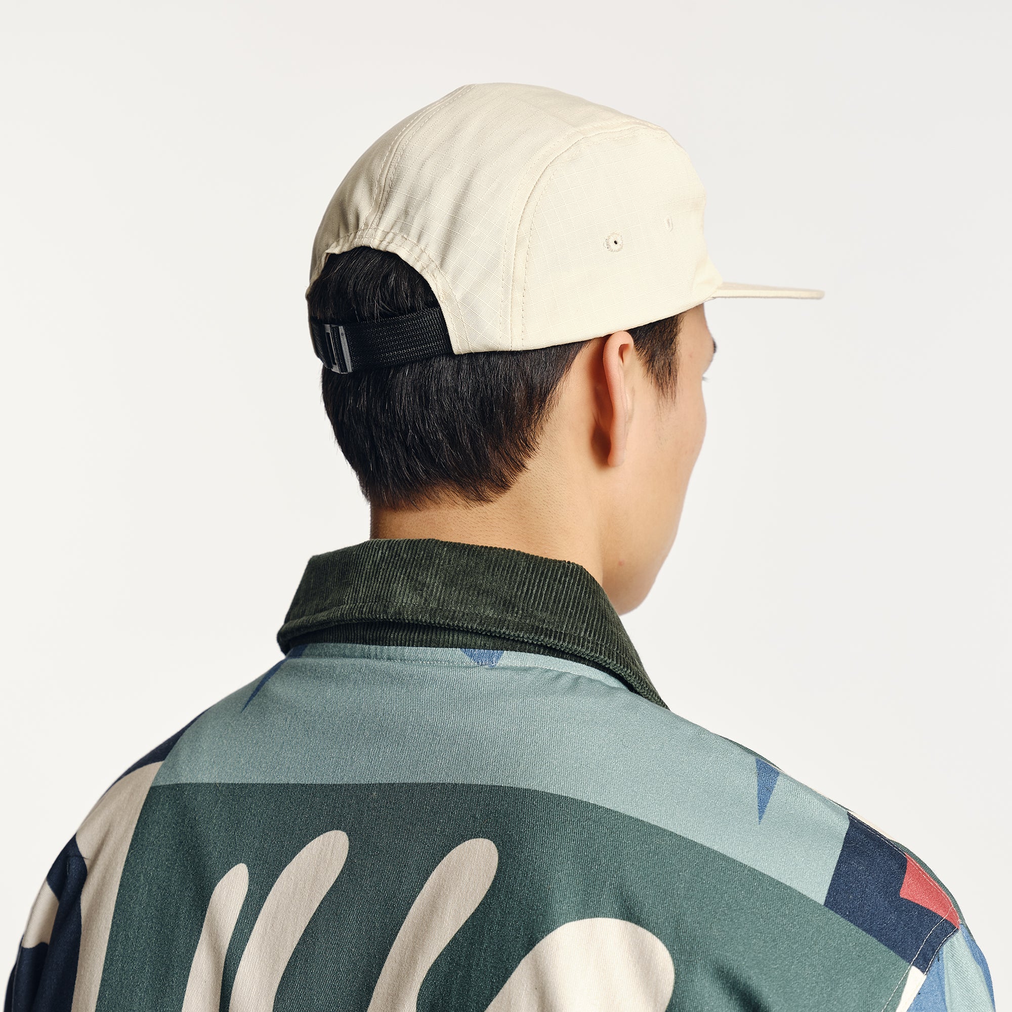 Cover 5 Panel Cap Ecru - Image 3