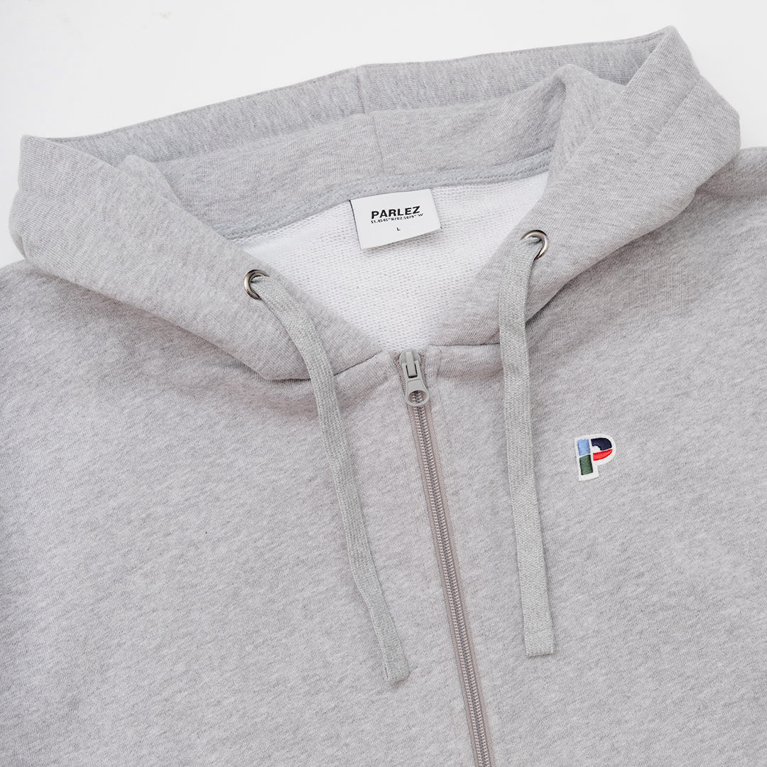 Demi Zip Hoodie Heather - Image 5