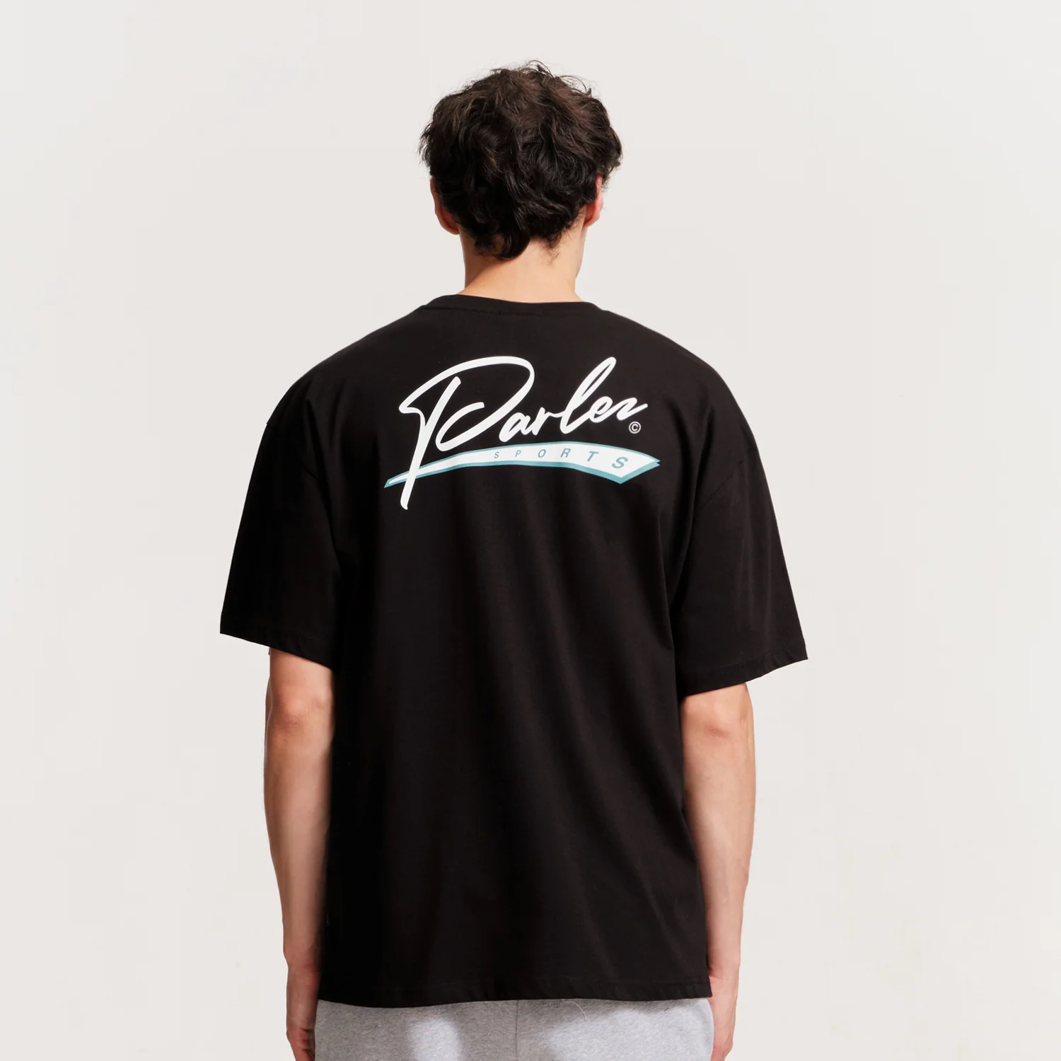 Inning Oversized T-Shirt Black - Image 3