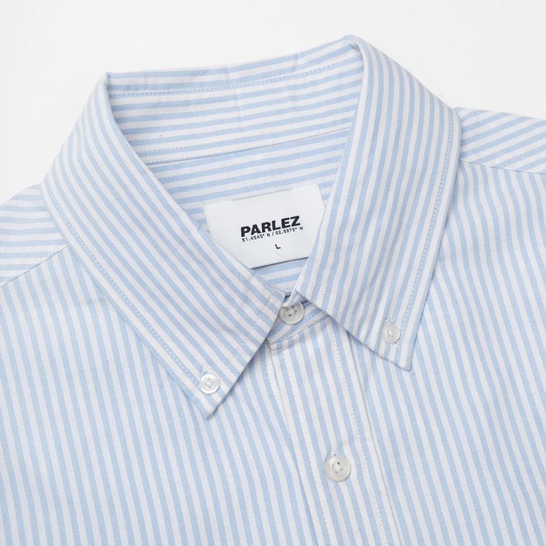 La Brea Shirt Blue Stripe - Image 6