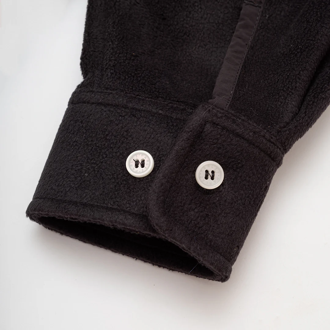Motion Fleece Shirt Black - Image 6