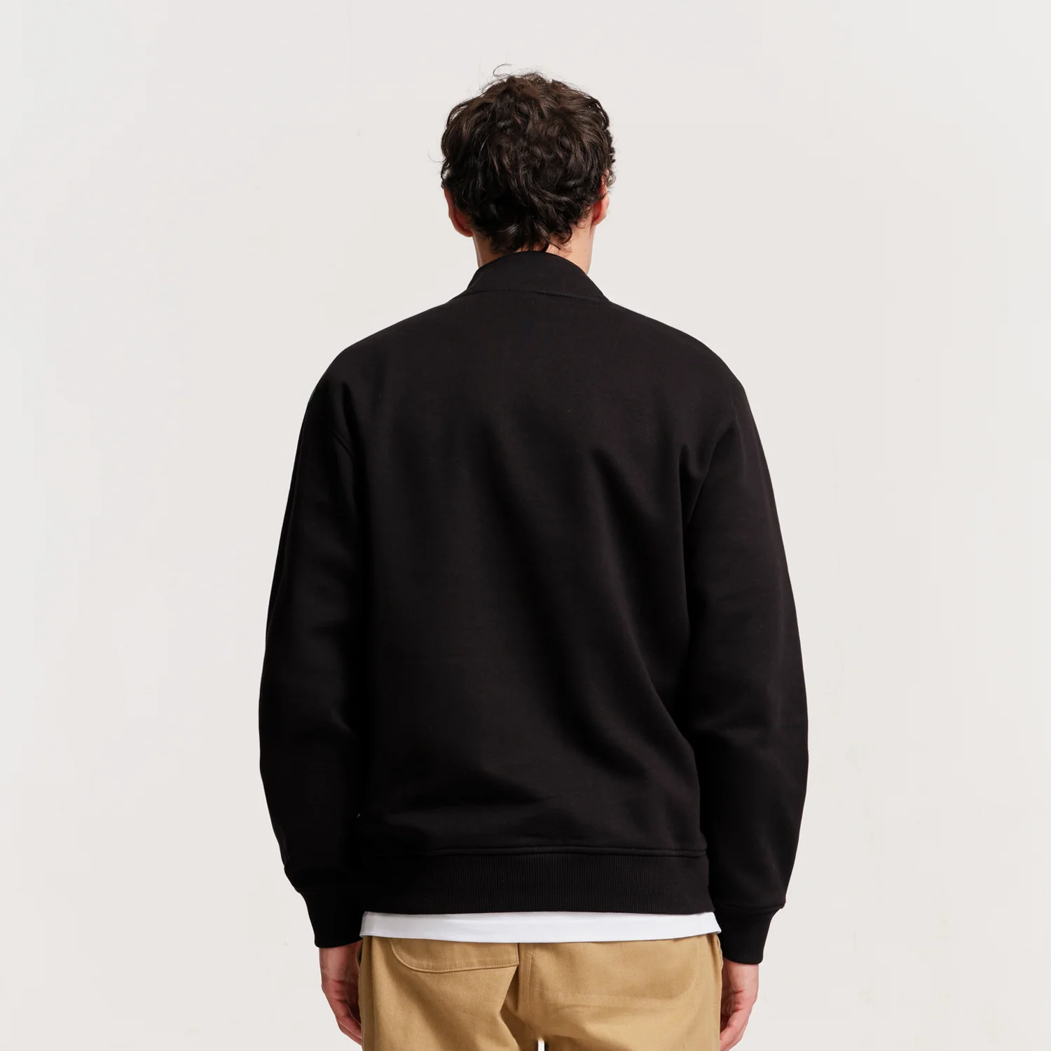 Ora 1/4 Zip Black - Image 3