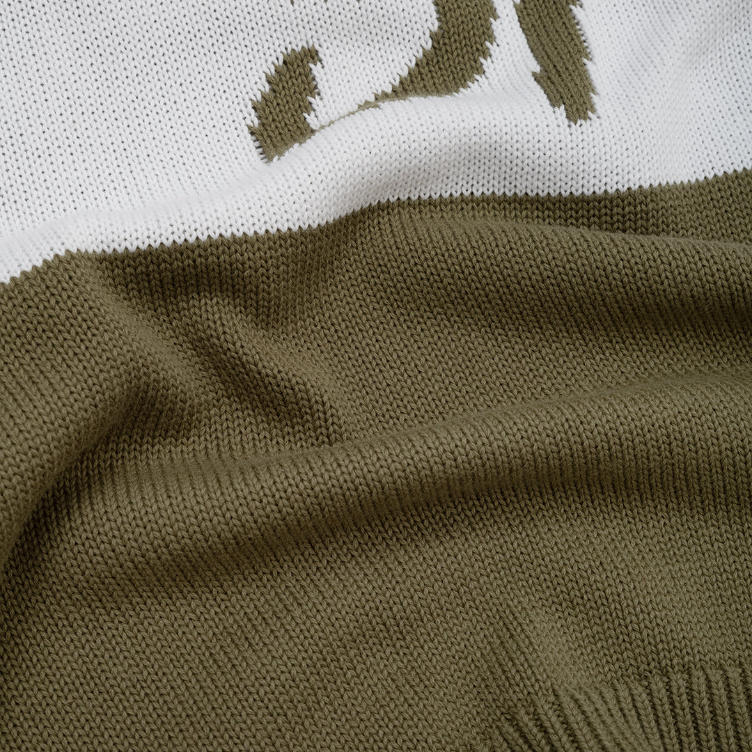 Rubio Knit Olive Green - Image 7