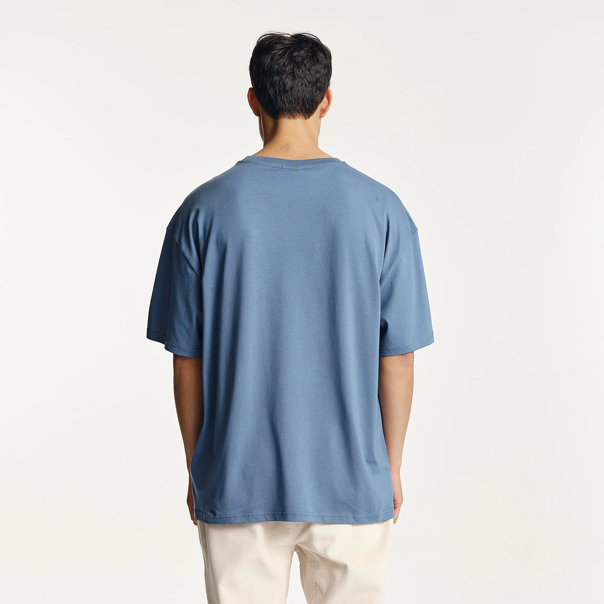 Staffa Oversized T-Shirt China Blue - Image 3
