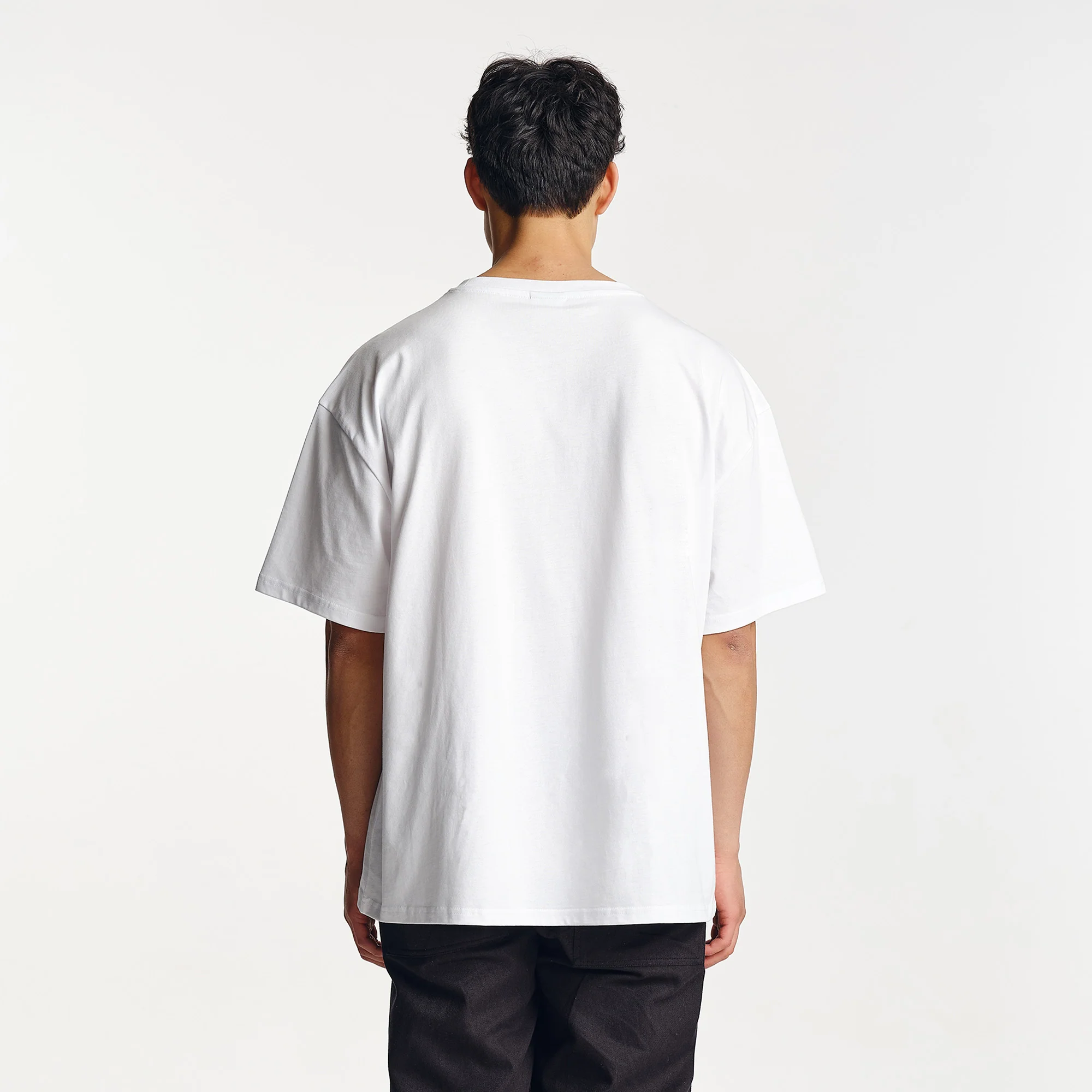 Staffa Oversized T-Shirt White - Image 3