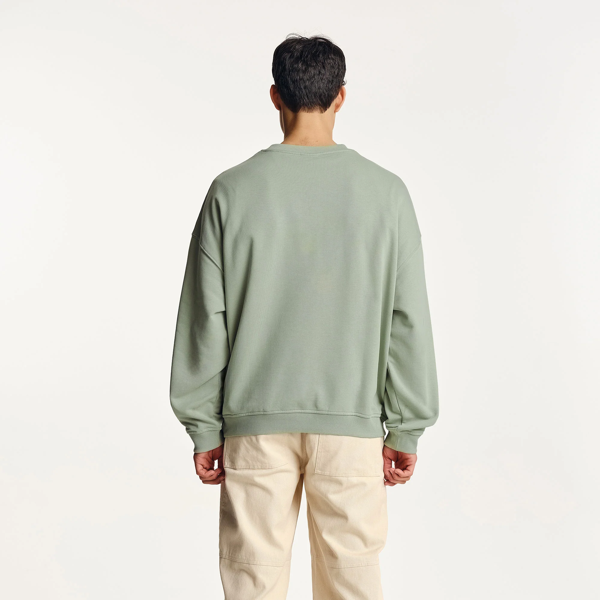Vernon Oversized Crew Sea Mist - Image 3