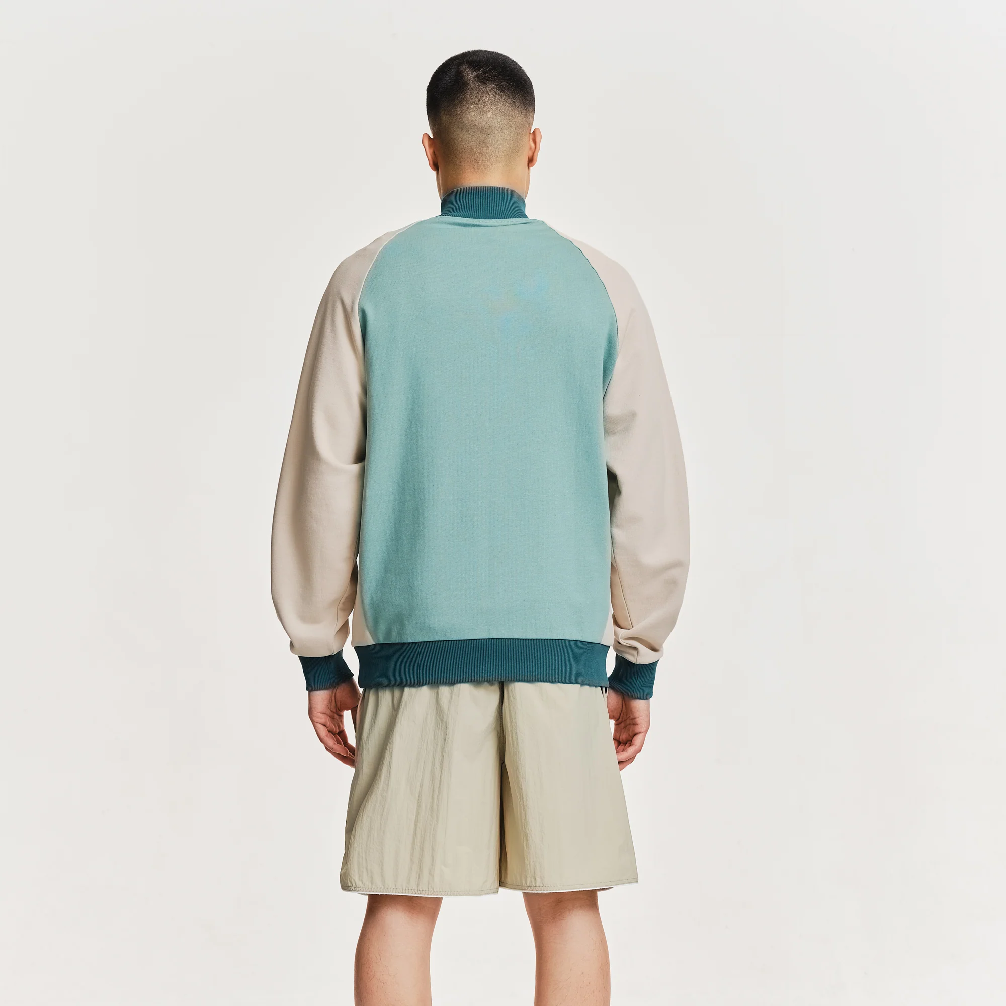Zenith Quarter Zip Sage Shore - Image 3