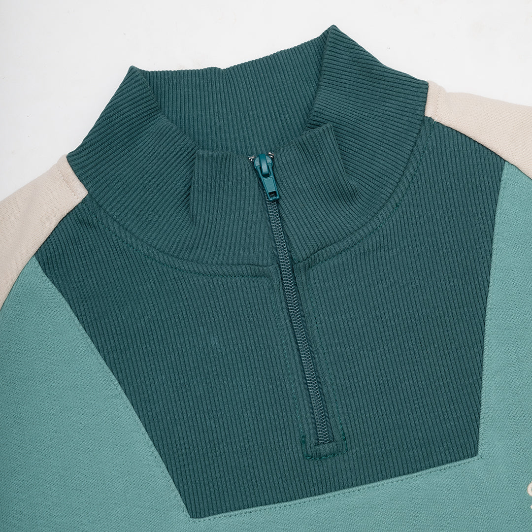 Zenith Quarter Zip Sage Shore - Image 5